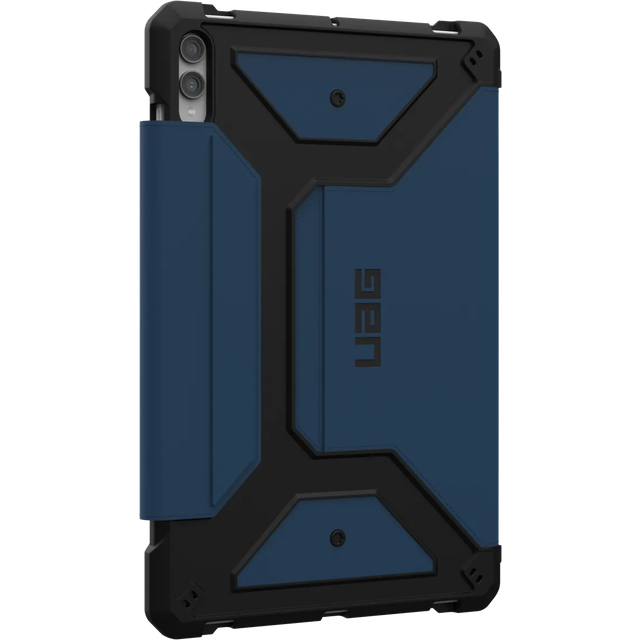 Urban Armor Gear Metropolis SE Case Fodral för surfplatta Samsung Galaxy Tab S9+ 31,5 cm (12,4) Book Cover Blå