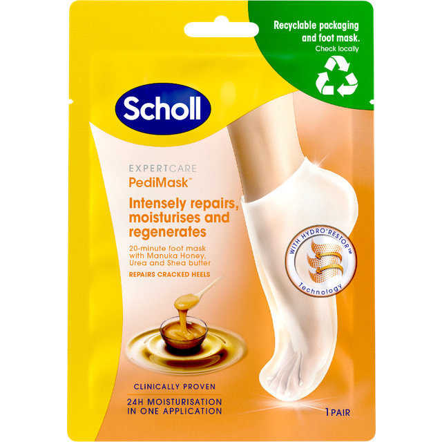Scholl PediMask Manuka Honey 1 Par