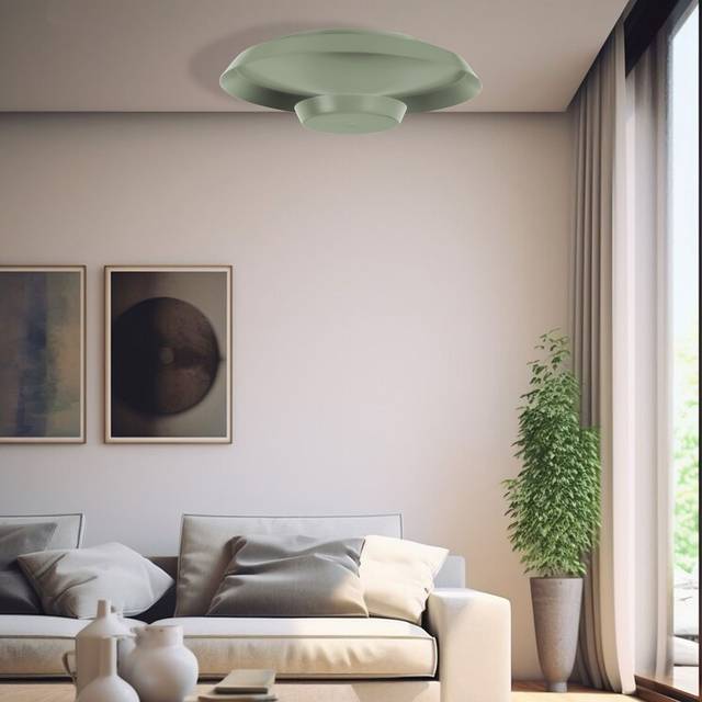 Ceiling lamp Toolight led APP1460 40CM green