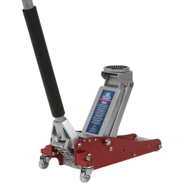 Sealey RJAS1500 Trolley Jack 1.5 Tonne Aluminium/Steel Rocket Lift