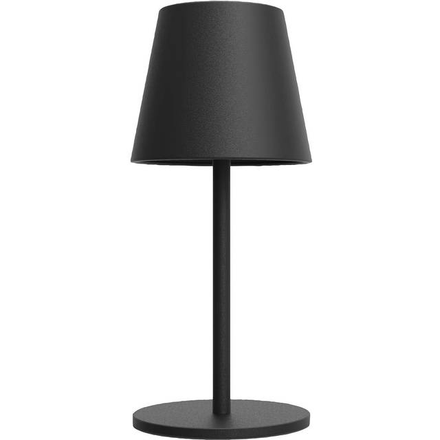 m-e modern-electronics LUNA-80 S 41436 Sladdlös bordslampa LED LED fast installerad 3 W Svart
