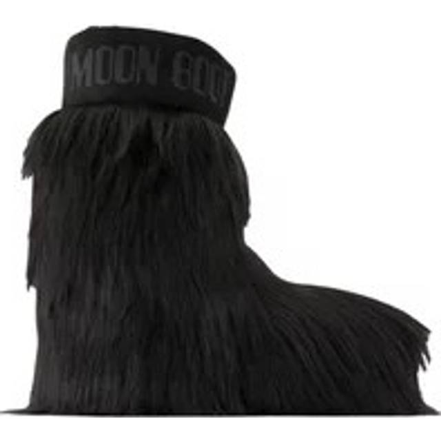 Moon Boot Black Icon Yeti Mid Boots - N001 Black - IT 35/38