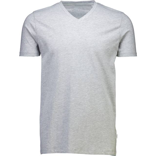 LINDBERGH Mens Stretch V-Neck Tee S/Smens Stretch V-Neck Tee S/S |Grå |L