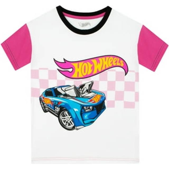 Race Car T-Shirt - White - 11-12 Years
