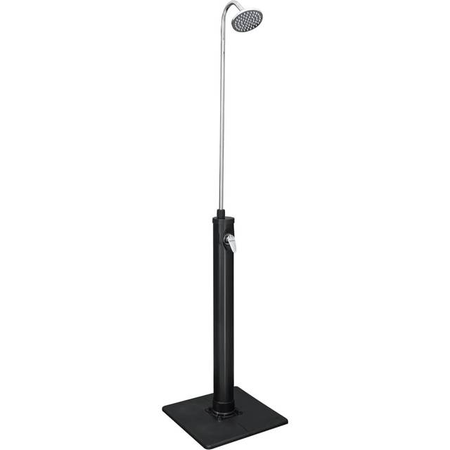 Arriona 218Cm H Stainless Steel Freestanding Outdoor Shower with Detachable Shower Head (218cm H X 50cm W X 50cm D)