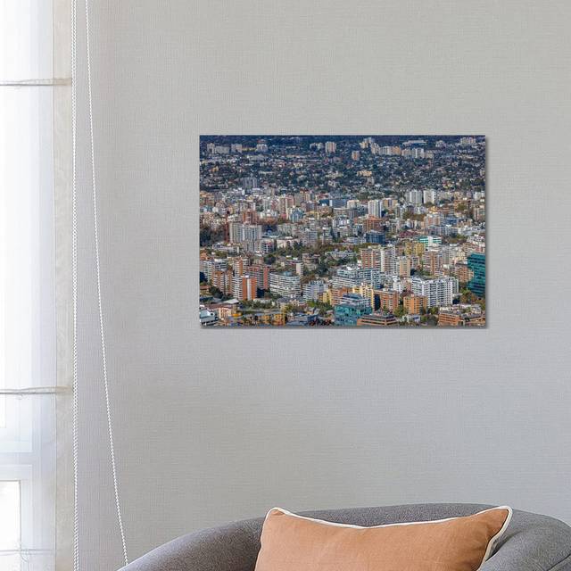 Santiago Apartment Skyline by Alex G Perez - No Frame Gallery-Wrapped Canvas Giclée on Canvas (66.04 cm H x 45.72 cm W x 3.175 cm D)