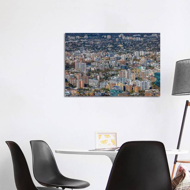 Santiago Apartment Skyline by Alex G Perez - No Frame Gallery-Wrapped Canvas Giclée on Canvas (101.6 cm H x 66.04 cm W x 3.175 cm D)