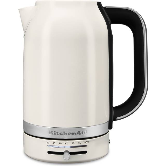 KitchenAid - Vattenkokare med temperaturkontroll 1,7 l porcelain white 5KEK1701EPL - Vattenkokare - Vit
