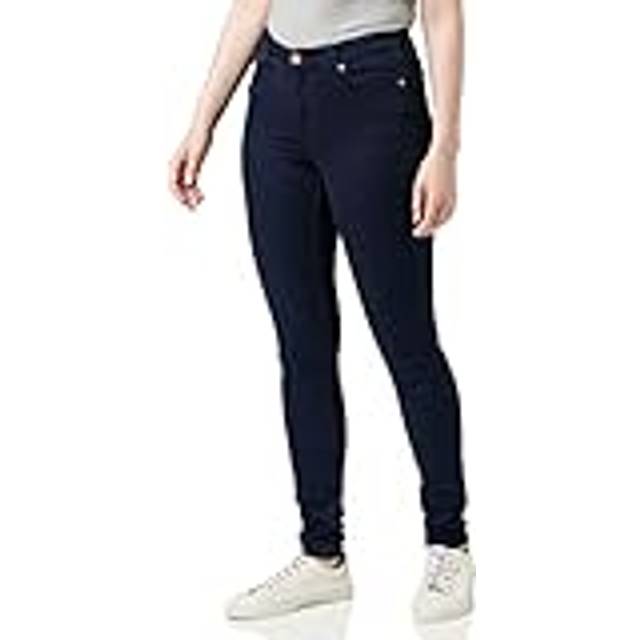 Tommy Jeans for woman. DW0DW09209 NORA MR SKNY AVDBS (28/25), Casual, Cotton, Elastane, Navy