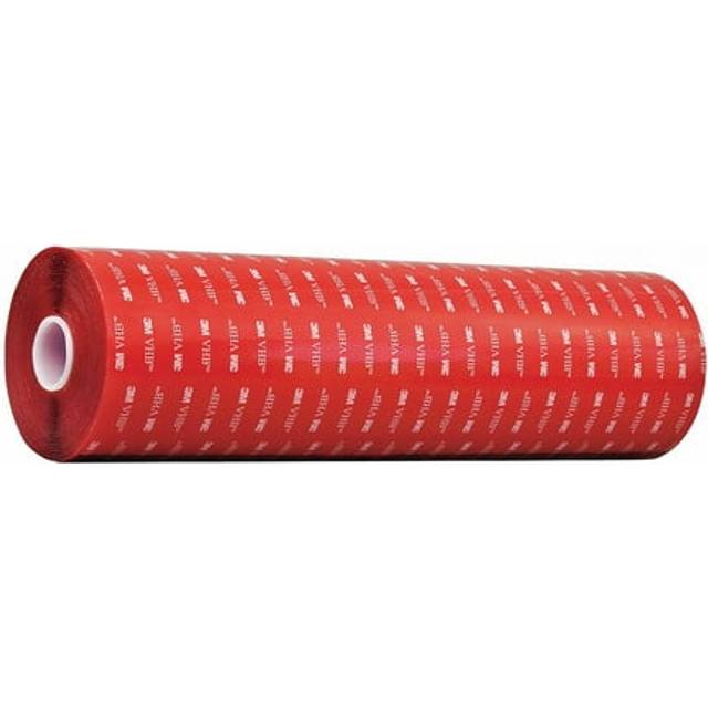 "3M VHB Heavy Duty Mounting Tape 4910  Clear  6"""""""" width x 1yd length (1 Roll)"