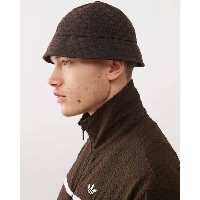 adidas Monogram Bucket Hat Brown/ Dark Brown M