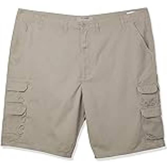 Wrangler Authentics Men's Premium Twill Cargo Short (Bennard)  Camel  36