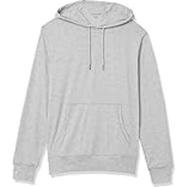 Amazon Essentials Mens Lightweight Jersey Pullover Hoodie  grey Heather  XX-Large