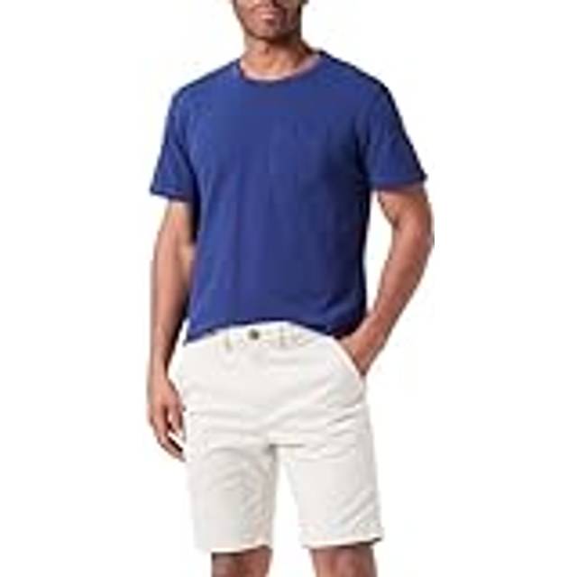 Men's Selected Homme Slim-Miles Flex Shorts Moonstruck - Cream - Size: X-LARGE