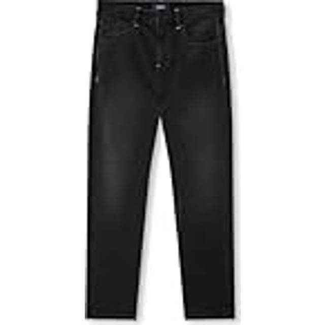 KIDS ONLY Kobavi Loose Wb Jeans Dnm |Svart |128