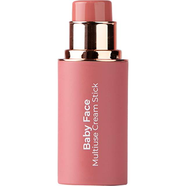 MCoBeauty Baby Face Multi-Use Cream Stick  Peony Rose Pinky Rose Shade  Silky Smooth  Buildable Blush for Eyes  Lips & Cheeks  Vegan  Cruelty Free Cos