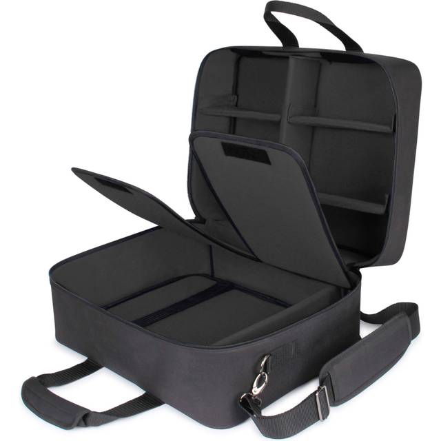 USA Gear XL Magic The Gathering MTG Deck Box Travel Case - Large MTG Card Storage Bag with Padded Shoulder Strap  Customizable Interior  Weather Resis