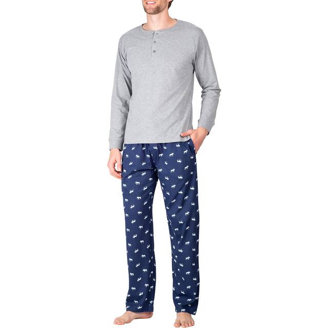 SLEEPHERO Men? Pajama Set Pajamas For Men 2 Piece PJ Set with Cotton K