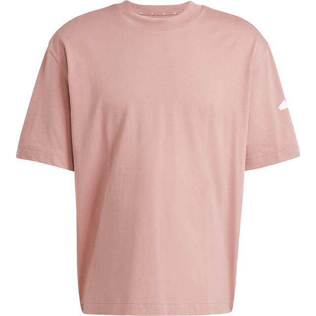 Adidas Essentials Loose Fit 3 Bar Logo T-shirt Herrar Gammal_rosa - S - gammal_rosa