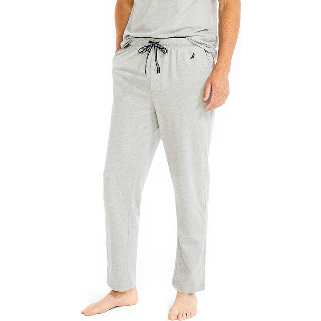 Nautica Men's Tall Soft Knit Sleep Lounge-Pant  Grey Heather  1X Big