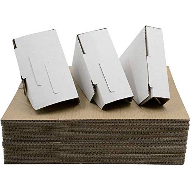 Golden State Art  Adjustable Cardboard Corner Protector For Picture Frame  Shipping  Packing Or Moving Art - 3 Size Depths Pack Of 100