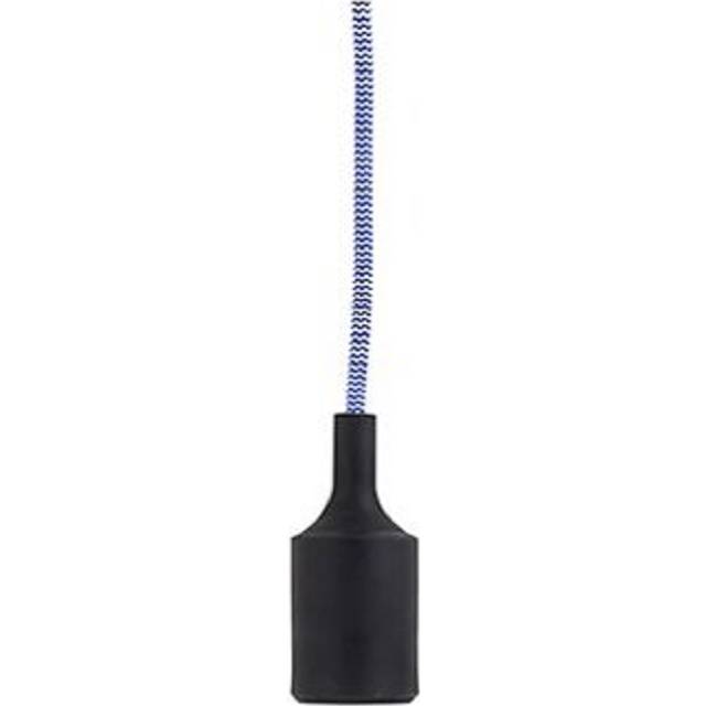 Suspension kit - KIKKERLAND - Blue herringbone wire - 3.7 m - E27 base - Interior