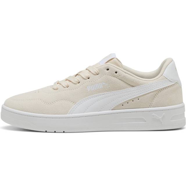 Women's Puma Court Lally Suede Sneakers, White, Size 35.5, Shoes