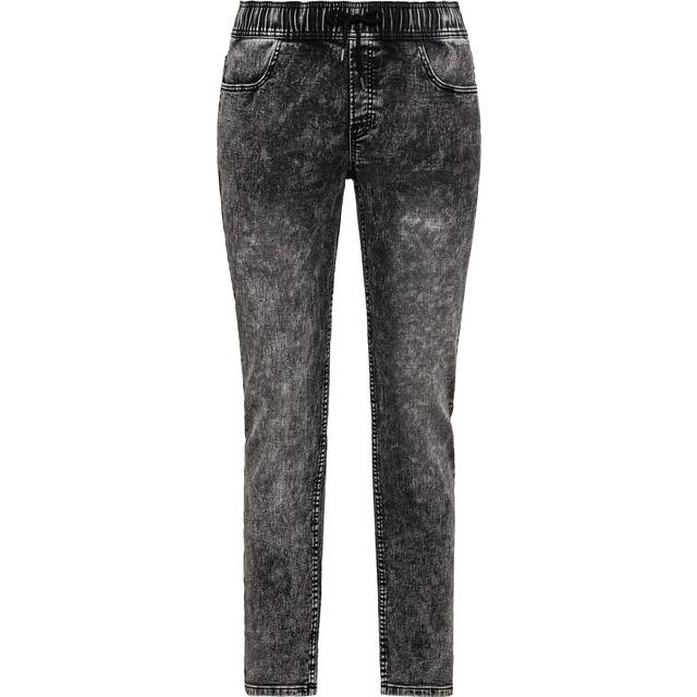 Buffalo Distressed Elasticated Waist Joggers - Black