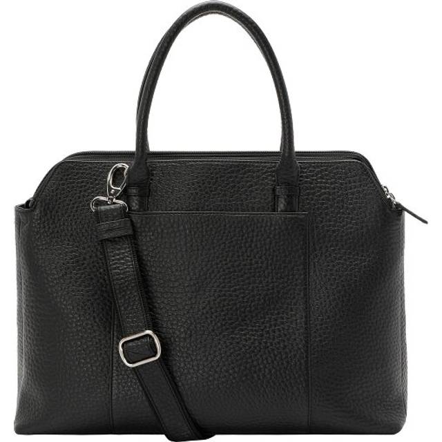Voi Hirsch Kala Handbag Leather 40 cm Laptop compartment black