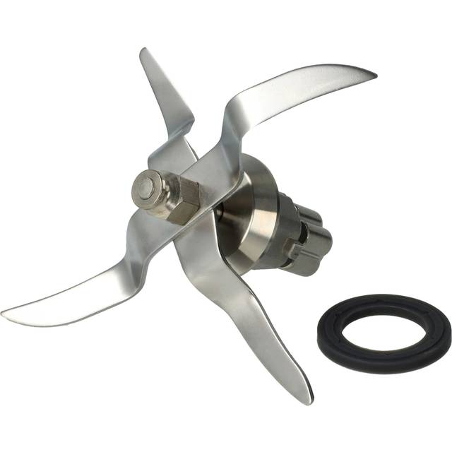 Vhbw - Blender Blade compatible with Silvercrest SKMS1200A1, SKMC1200E5, SKMC1200F6 Kitchen Mixer - With 4stainless steel Blades