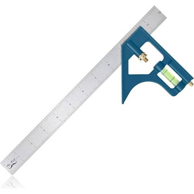 Mr Pen Combination Square  12  Blue  Combo Square  Carpentry Tools  Carpenter Square  Woodworking Tools and Accessories  Fra