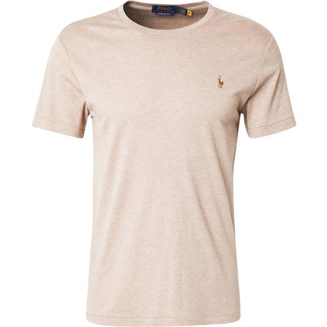 Ralph Lauren Crew Neck Slim Fit T Shirt Beige