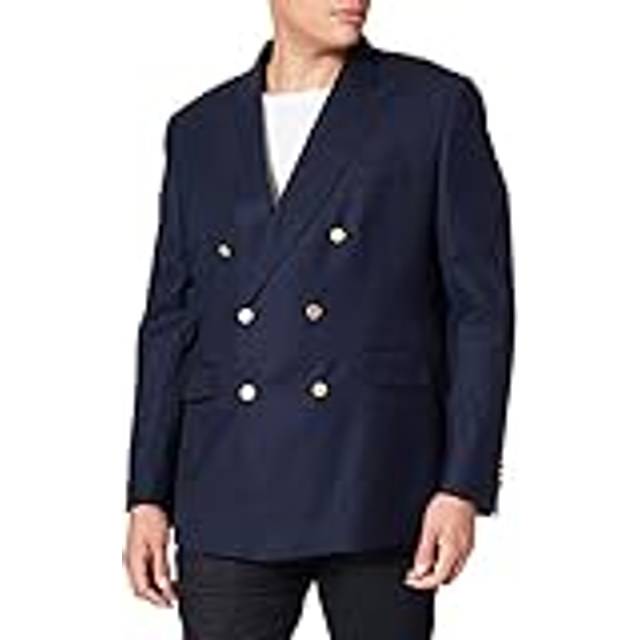 Hackett London for man. HM441977 Classic navy blazer (44/32), Casual, Party, Wool, Long sleeve