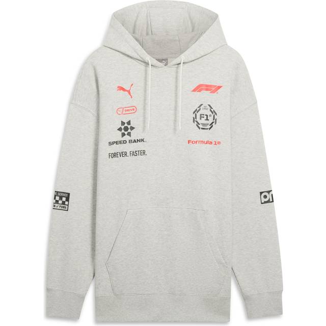 Sweatshirt Puma F1 Racing Hoodie Light Gray Heather L