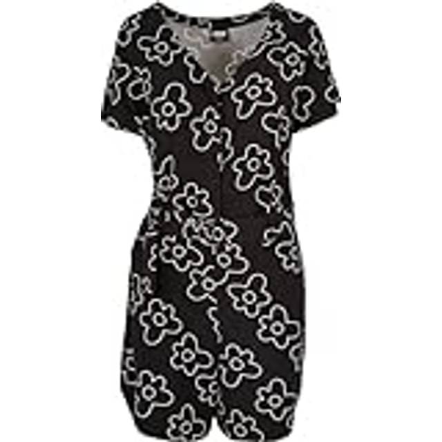 UC Ladies UC Short Viscose Belt Jumpsuit Dark Gray / 3XL Jumpsuit