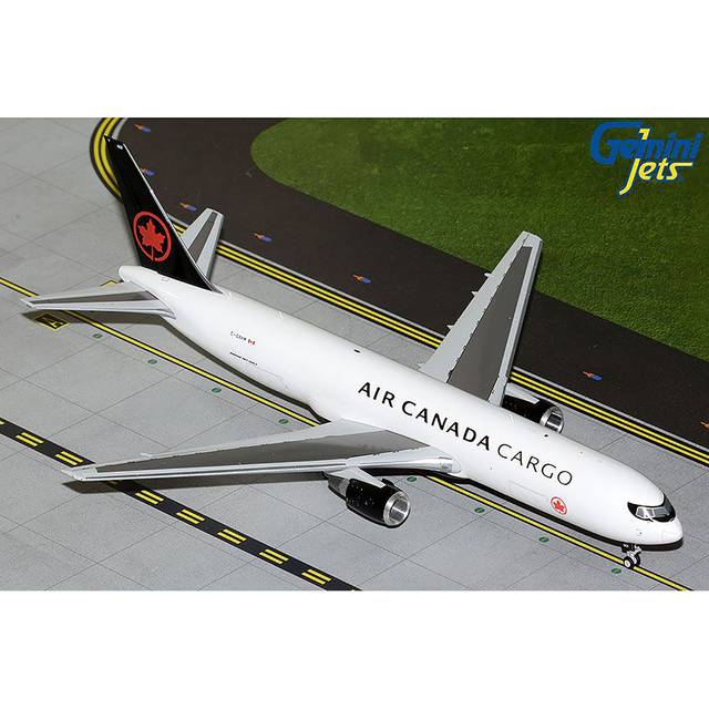 GeminiJets G2ACA1269 Boeing 767-300F Commercial Aircraft Air Canada Cargo White with Black Tail Gemini 200 Series 1 by 200 Diecast Model Airplane