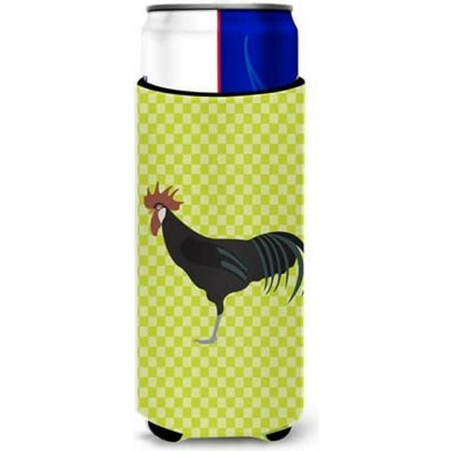 Caroline's Treasures Minorca Ctalalan Chicken Green Decorative Can Hugger  Slim  Multicolor