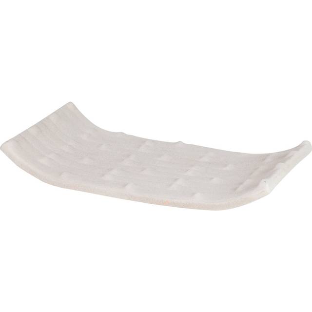 Ceramic / Porcelain Decorative Bowl 1 - Beige (6cm H x 44cm W x 24cm D)