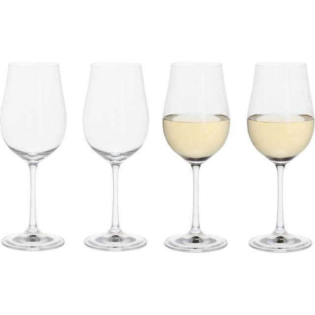 Dartington Bliss White Wine Glass, Set Of 4 - Clear (400ml)