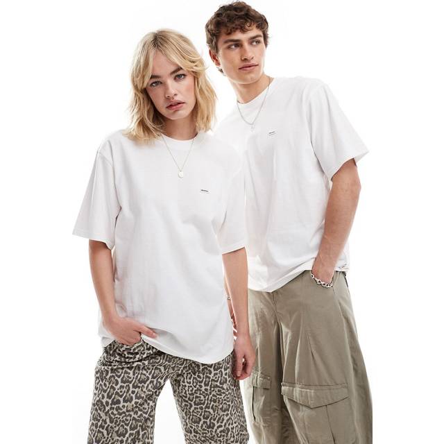 Dickies Mens White Short-sleeve Relaxed-fit Cotton-jersey T-shirt L - WHITE