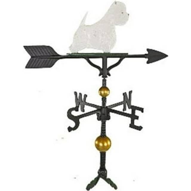 300 Series Deluxe Color West Highland White Terrier Weathervane - Natural Color - 32 in.