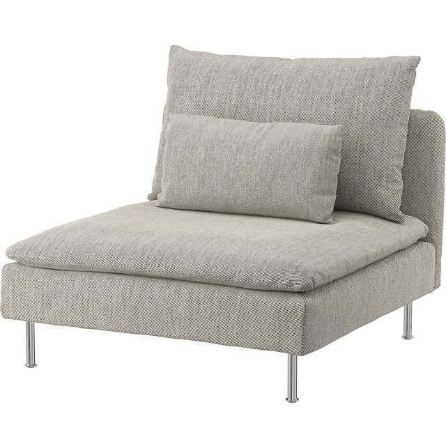 SÖDERHAMN Klädsel till 1-sitssektion, Viarp beige/brun