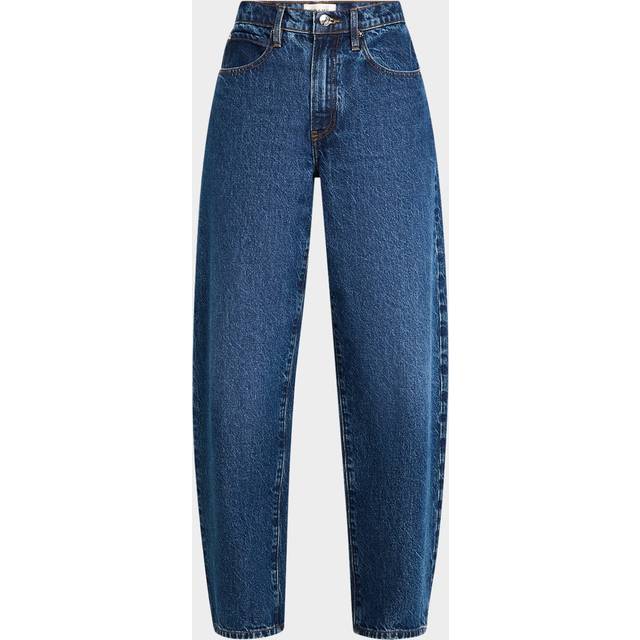 Frame Low Slung Barrel Jeans in Kirk