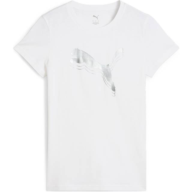 Women's T-shirt Puma Ess Metallic - Blanc