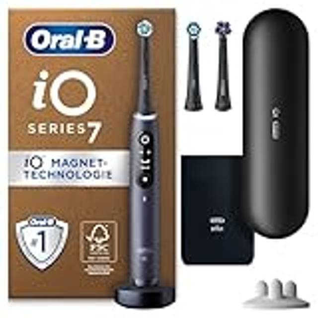 Oral-B iO 7 Plus Edition 4210201443803 Eltandborste, Svart