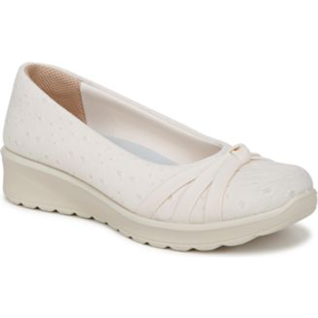 Bzees For LifeStride Gem 2 Slip On Shoes (Sugar Floral Dot Fabric) 10.0 M