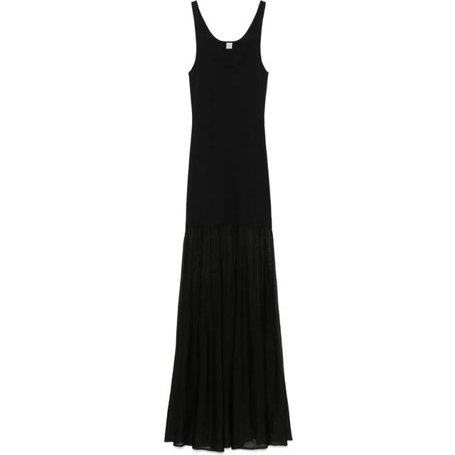 Toteme Evening tank maxi dress - black (UK 6)