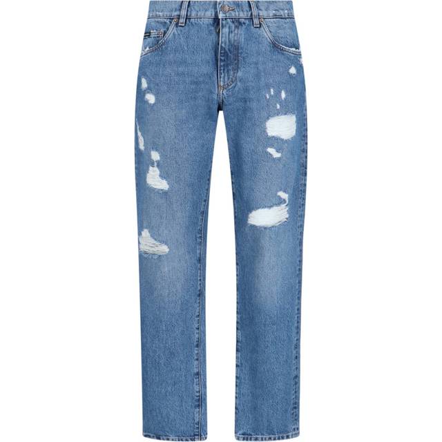 Dolce & Gabbana "Vintage" Straight Jeans - Blue - 48