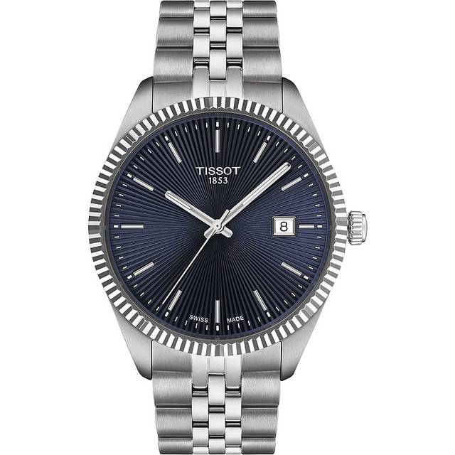TISSOT Ballade Quartz SS 40MM Blue Dial Men's Watch T156.410.11.041.00 / T1564101104100 - 40 mm