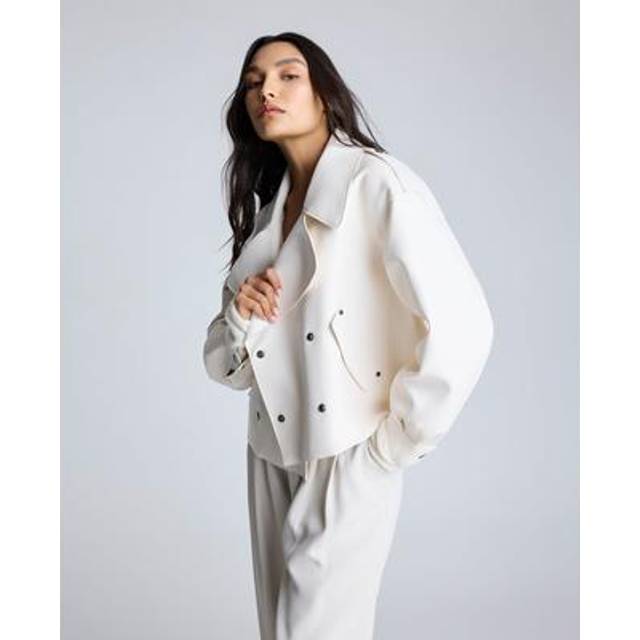 Kenneth Cole Short Trench Coat
